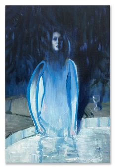 Blue Swimmer - Jonathan Wateridge