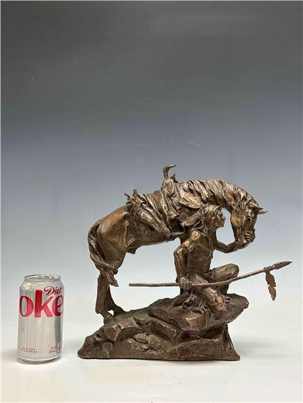 Buck McCain | McCain American Bronze Protector of the Plains