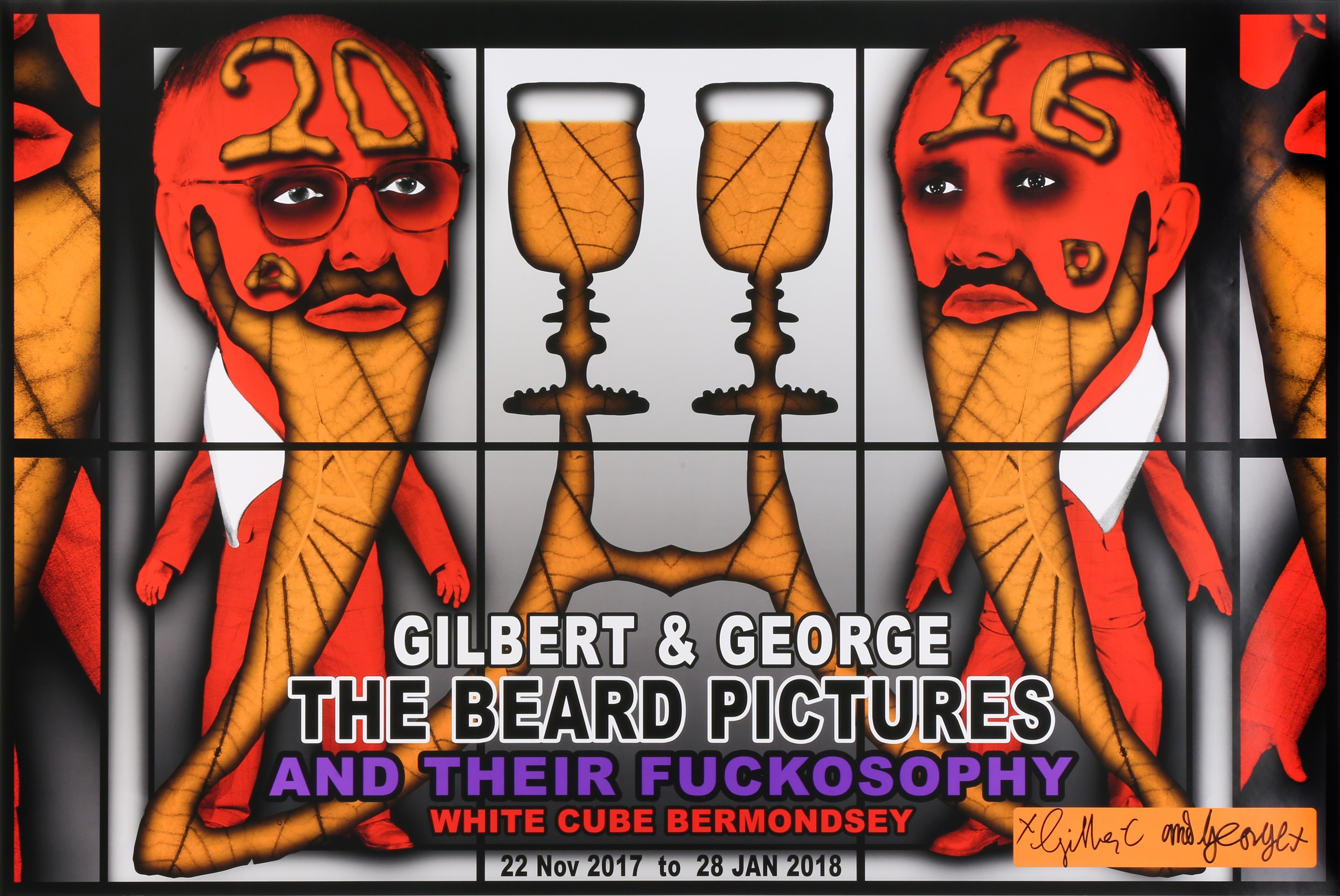 Gilbert & George | The Beard Pictures | MutualArt