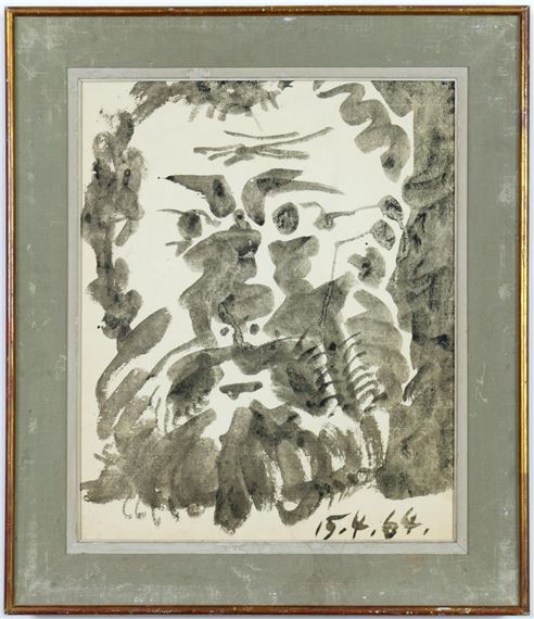 PABLO PICASSO, ‘L’Homme’  numbered verso – Editions Cercle D’Art – Edition size Fernand Chenot