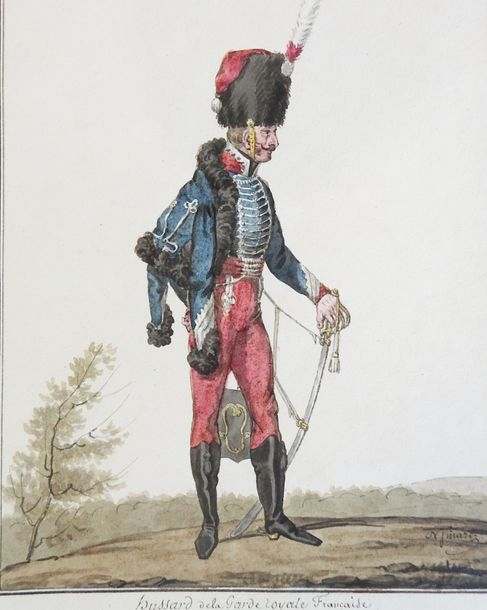 Noël-Dieudonné Finart | Hussards de la Garde royale française | MutualArt