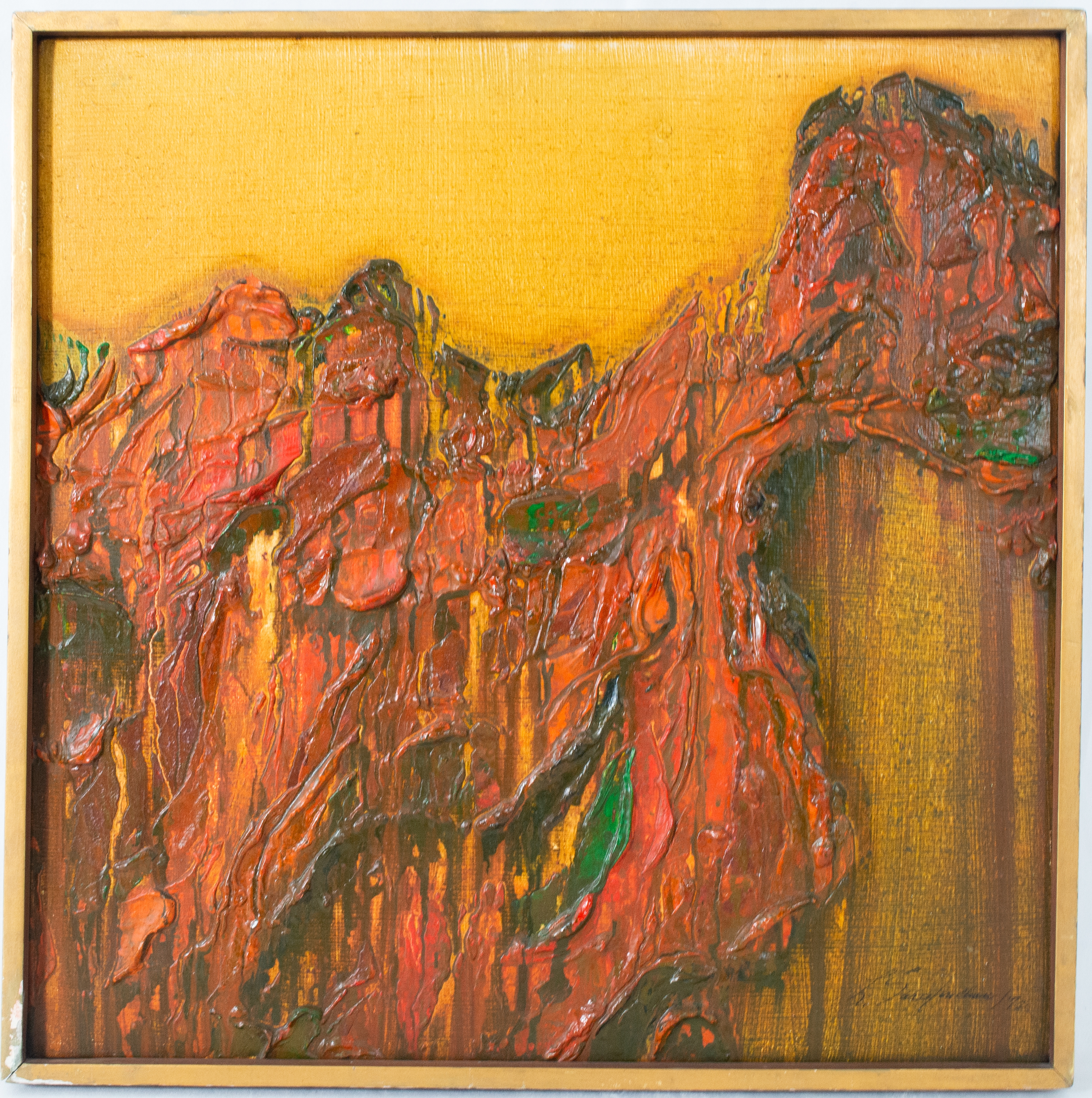 Artwork by Lillian Sarafinchan, No 10, Made of Oil on canvas