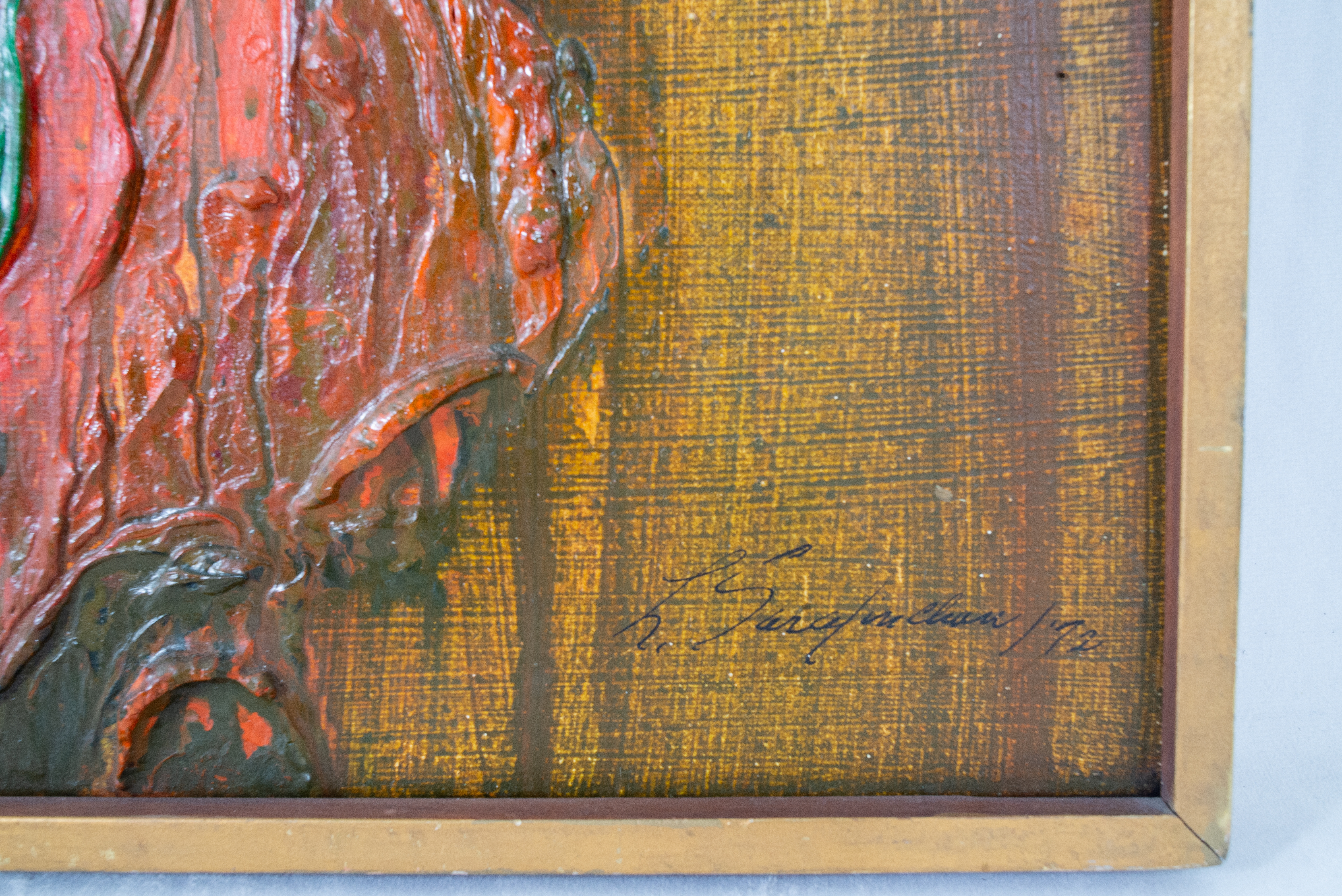 Artwork by Lillian Sarafinchan, No 10, Made of Oil on canvas