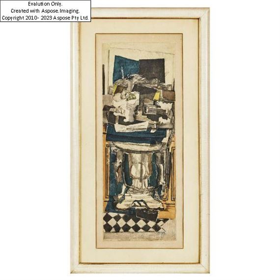 es Braque、LE GUERIDON、画集画、新品額装付 Georges Braque (1882-1963), Le Guéridon | Christie's