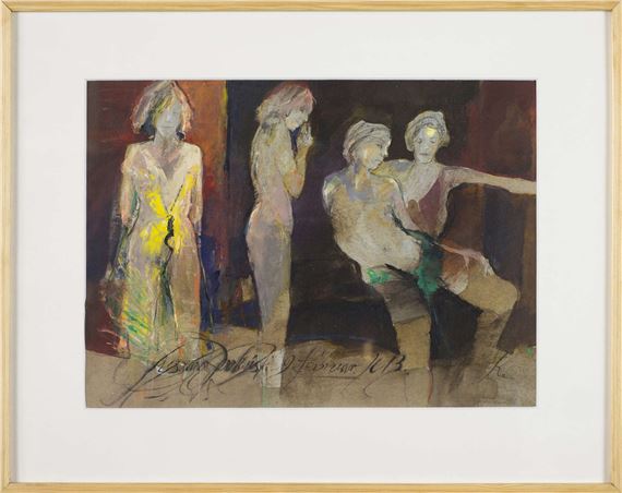 Kompozycja figuralna by Ryszard Opaliński, 2013