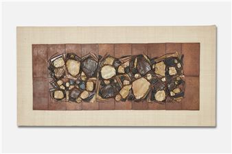 Abstract wall sculpture - Raul Coronel