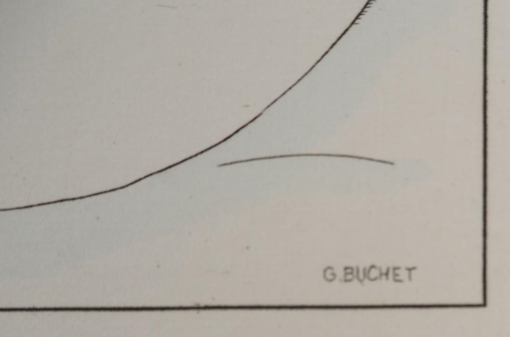 Artwork by Gustave Buchet, Gustave BUCHET - The Undressed, Made of Original etching