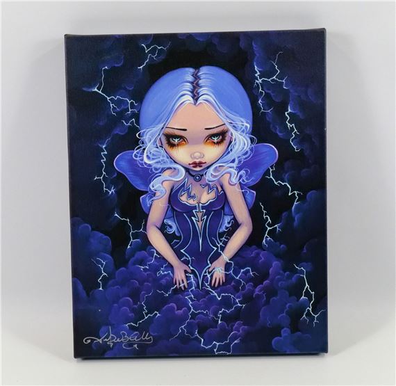 Dress of Storms Print on Canvas by Jasmine Becket-Griffith
