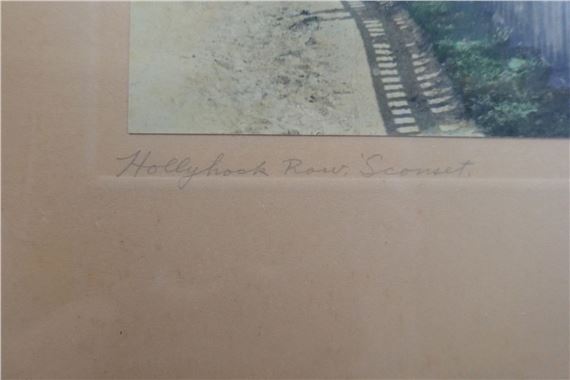 H. Marshall Gardiner | Hand Colored Photograph - Sconset | MutualArt
