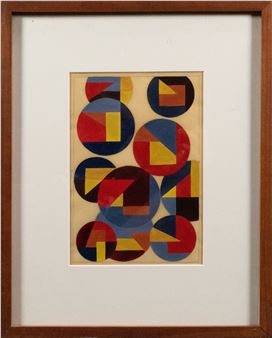 Dionigi Cossu Abstract Geometric Composition - Dionigi Cossu