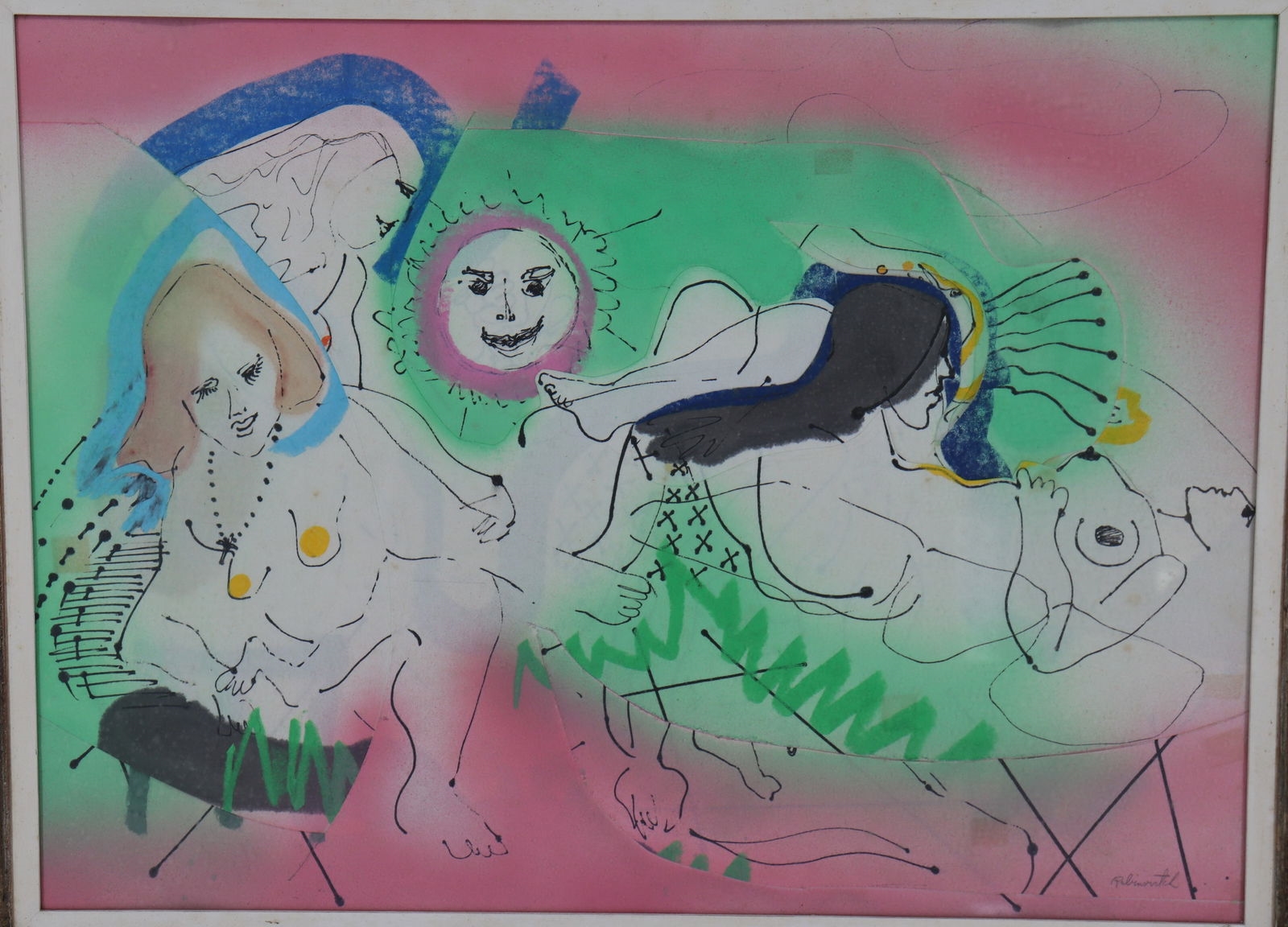 Isaac Moïsevitch Rabinovitch | Isaac Rabinovitch - Signed Water Color ...
