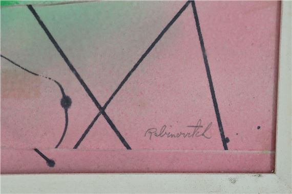 Isaac Moïsevitch Rabinovitch | Isaac Rabinovitch - Signed Water Color ...