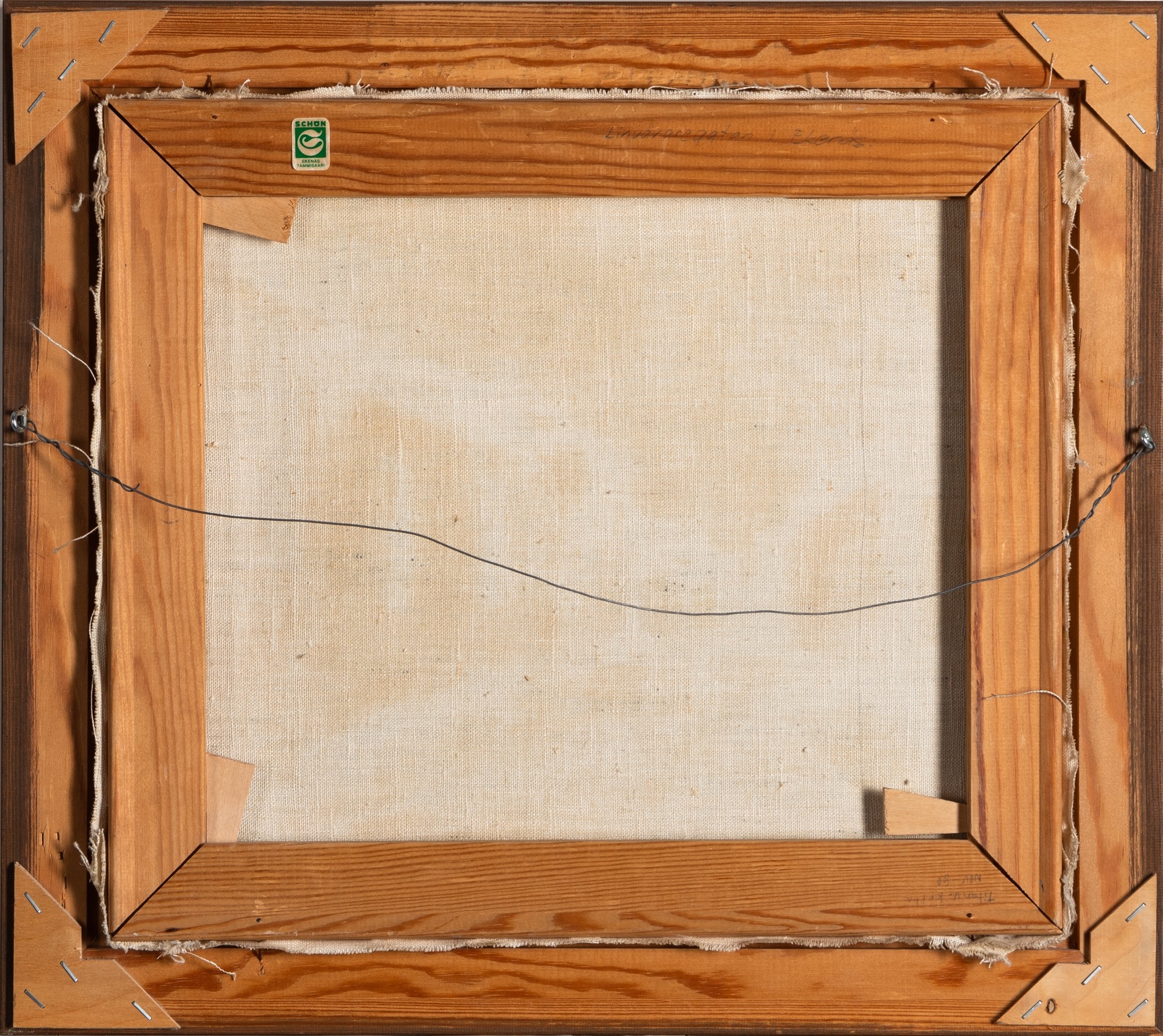 Artwork by Ecca Sjöblom, Tammisaari, Made of oil