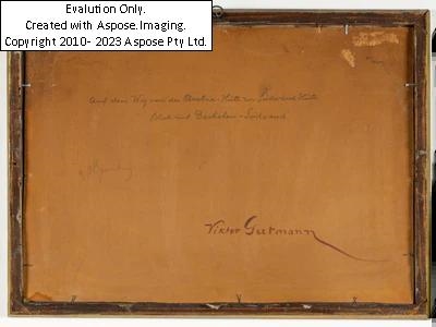 Artwork by Viktor Gutman, (Triest 1887-1963) Auf dem Weg von der Austria-Hütte zur Südwand-Hütte - Blick auf Dachstein-Südwand, Made of Öl auf Karton