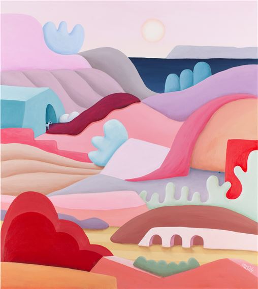 In search of happiness" from the "Myland" series by Magdalena Magiera, 2024