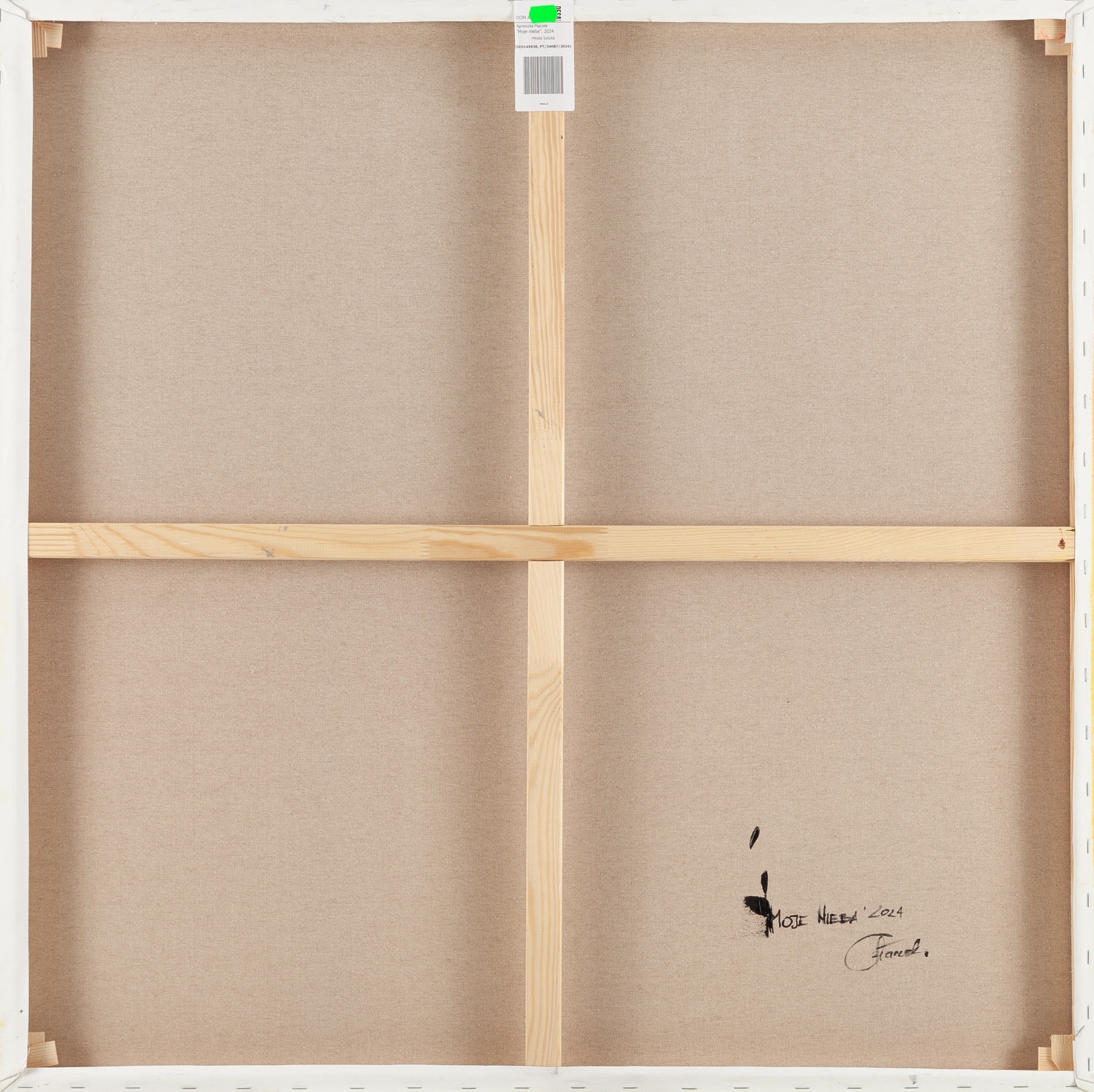 Artwork by Agnieszka Placzek, My heavens, Made of acrylic/canvas