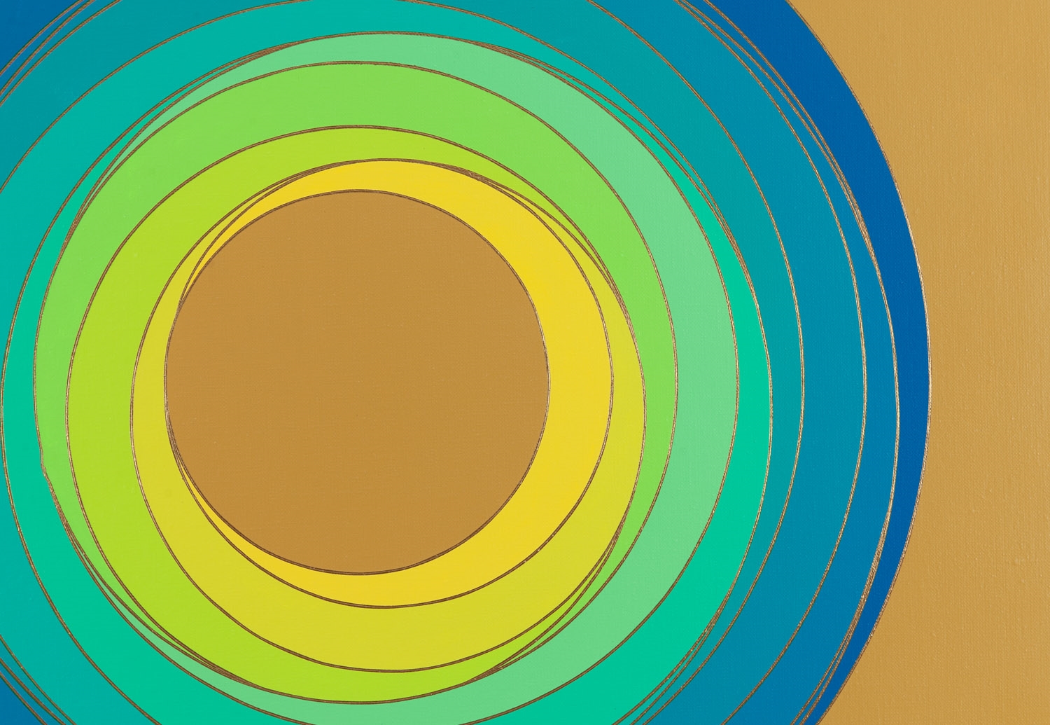 Artwork by Izabela Kozłowska, The Swirl II, Made of acrylic/canvas