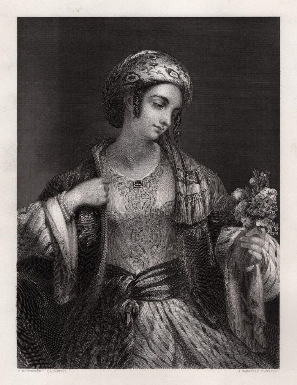 Frederick Richard Pickersgill | A Syrian Maid | MutualArt