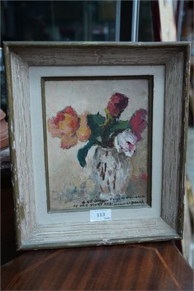 Bouquet de roses - Marcel Le Doare