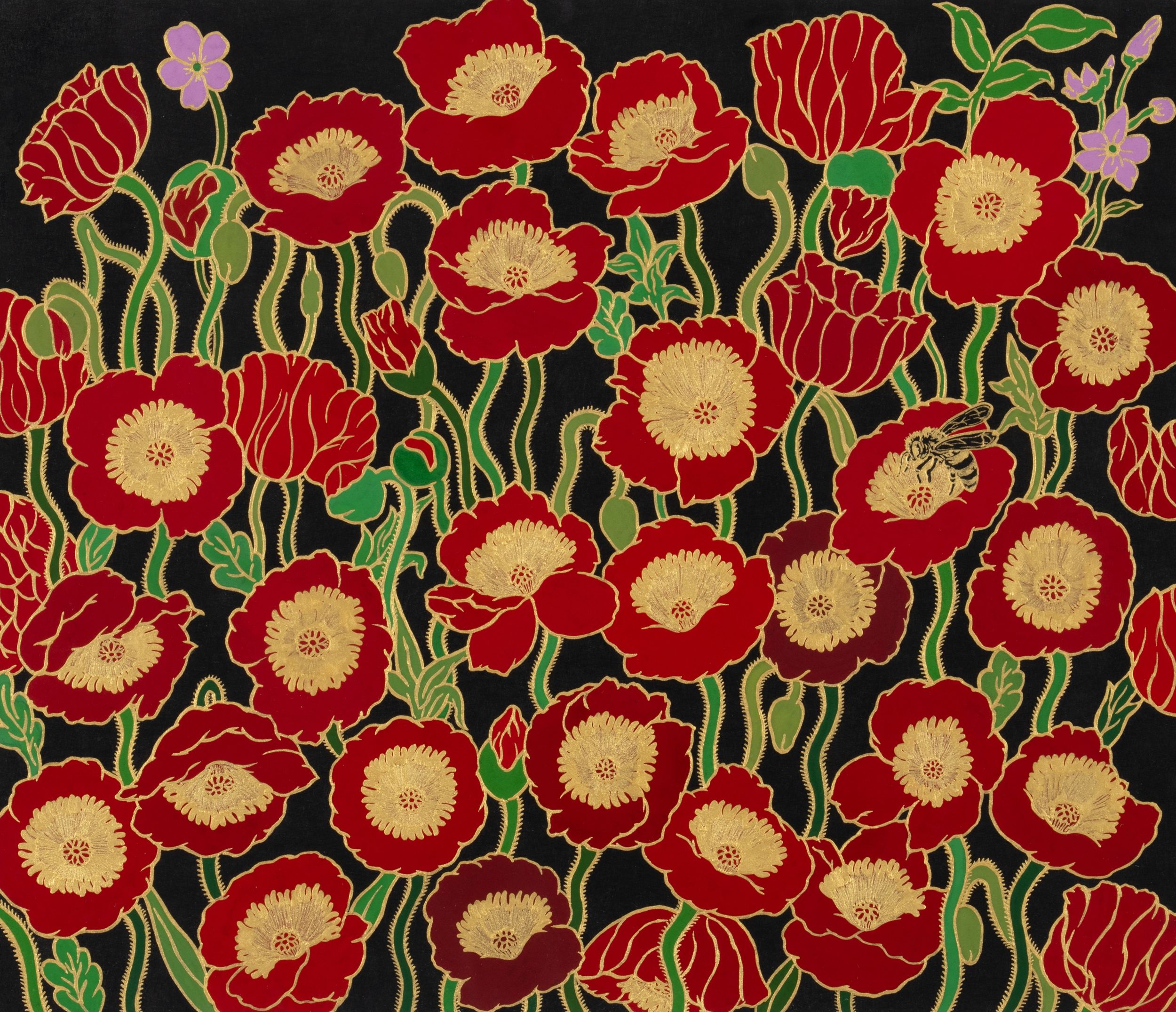 Sim Jooha | Red Garden (2023) | MutualArt