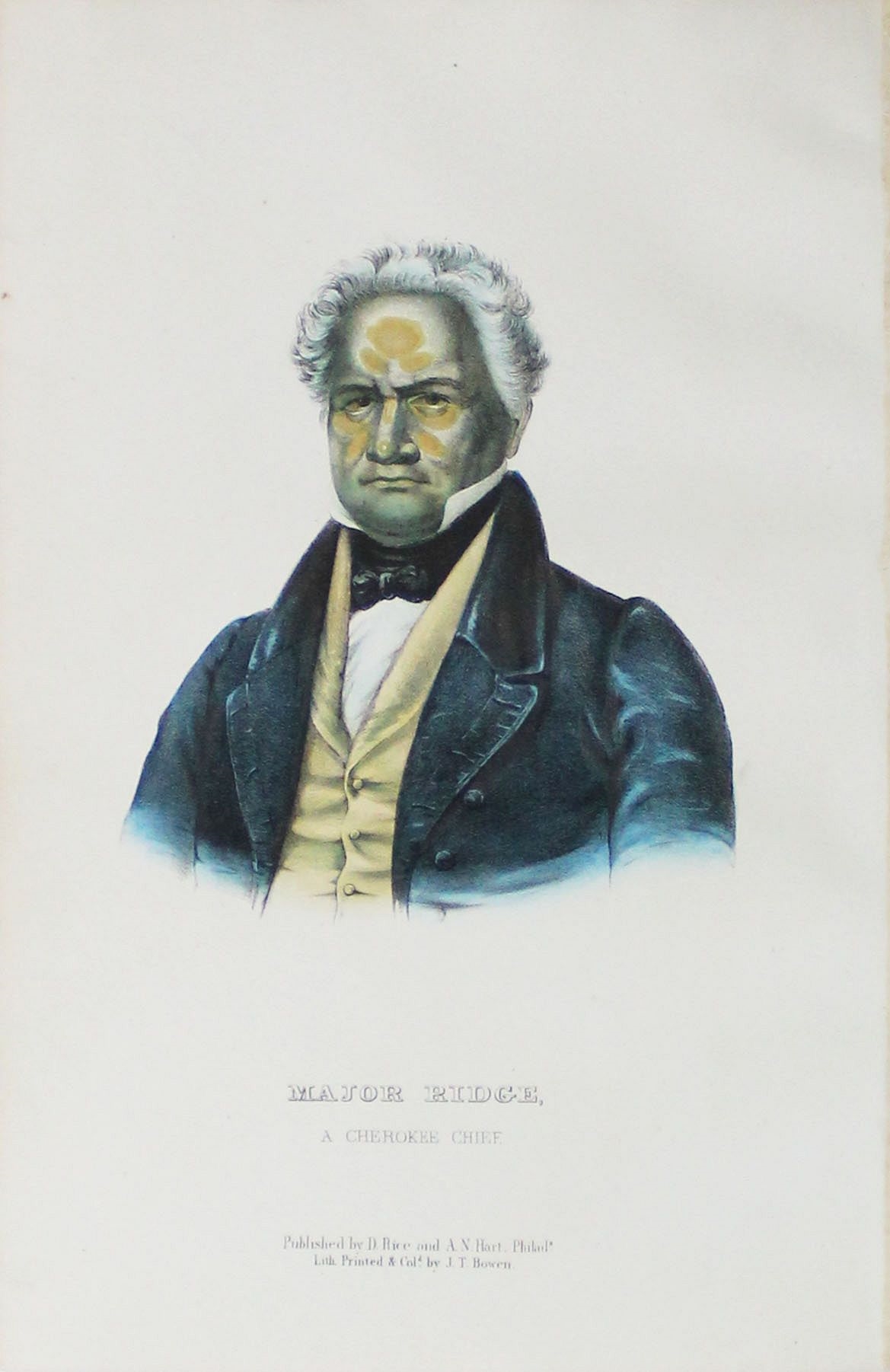 Charles Bird King | Charles Bird King - Major Ridge (1858) | MutualArt