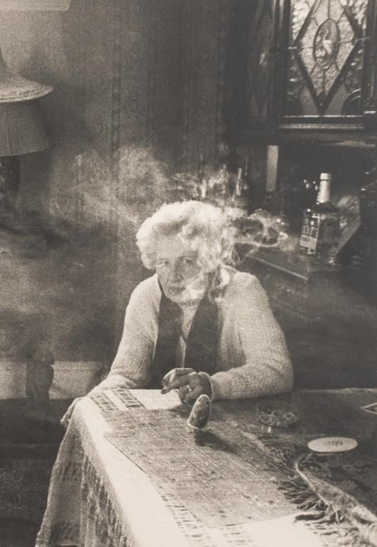 Artwork by Sylvia Plachy, Sylvia Plachy "After the Funeral" Gelatin Print, Made of black and white photography