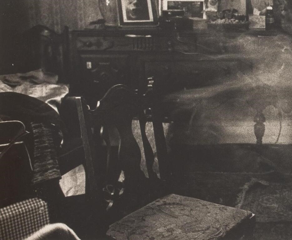 Artwork by Sylvia Plachy, Sylvia Plachy "After the Funeral" Gelatin Print, Made of black and white photography