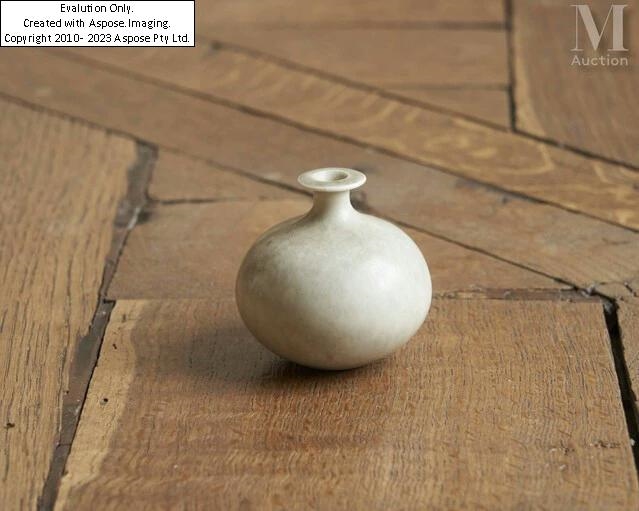 Artwork by Robert Deblander, Vase, Made of enameled porcelain