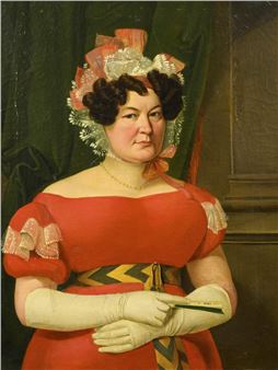 Portrait of Pauline Christine Wilhelmine zur Lippe - Johann Christoph Rincklake