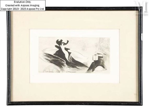 La promenade by Edgar Chahine