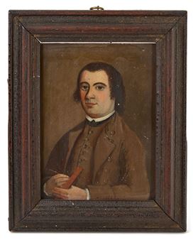 Portrait of Rufus Ward III - American School, 17th Century