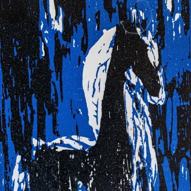 Artwork by Jessica Vandenburg, COLOURED ETCHING OF A HORSE SIGNED 'VANDENBURG, Made of COLOURED ETCHING