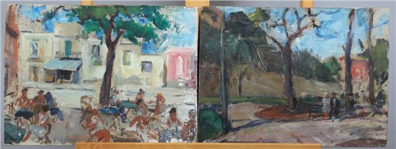 Stadtszenen by Federico de Rinaldo, 1947