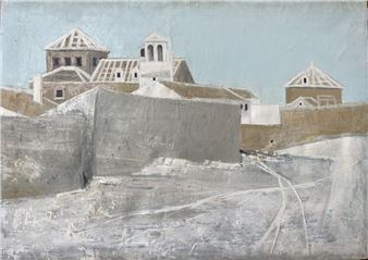 Henri Van Moé (1930-1989) Antequera, Oil on canvas Titled on back H: 65x92 cm - Henri Van Moé