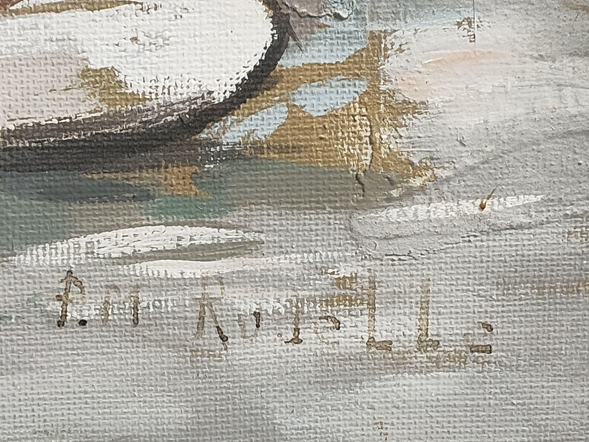 Pierre-Marie Rudelle | Bateaux au pied du phare dans le port | MutualArt