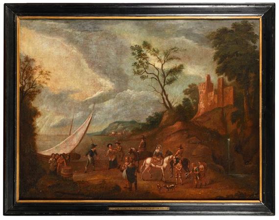 Pastoral scene by Willem de Heusch