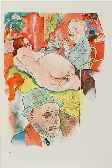 George Grosz. Ecce Homo by George Grosz, 1923
