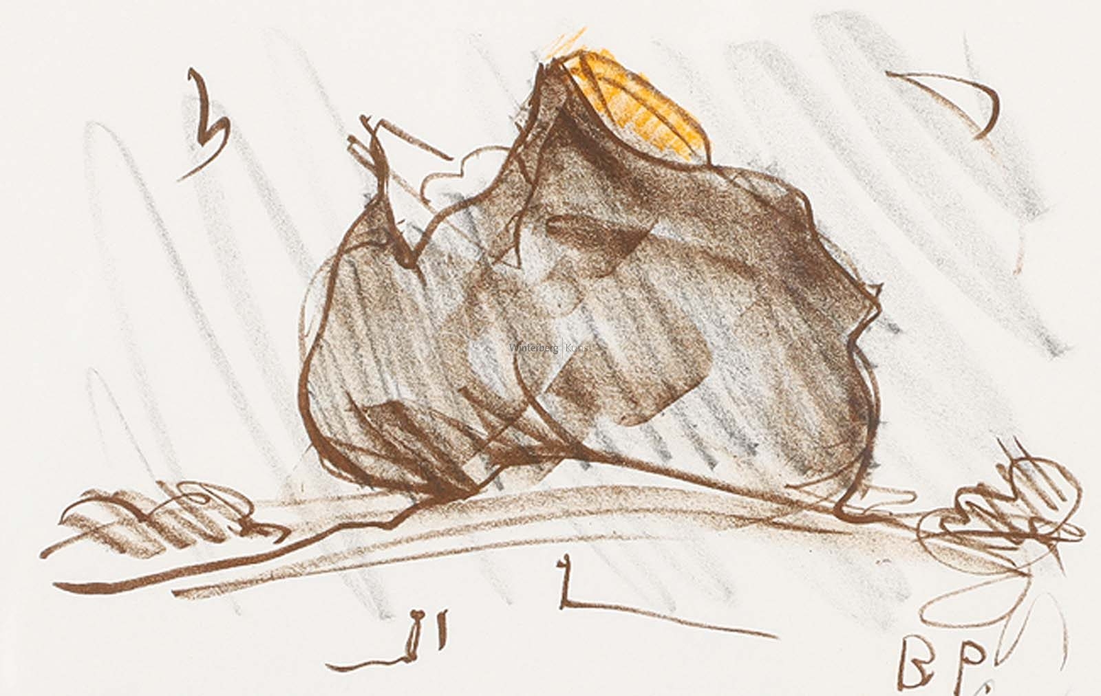 Claes Oldenburg | Colossal baked Potato in Landscape (1972) | MutualArt
