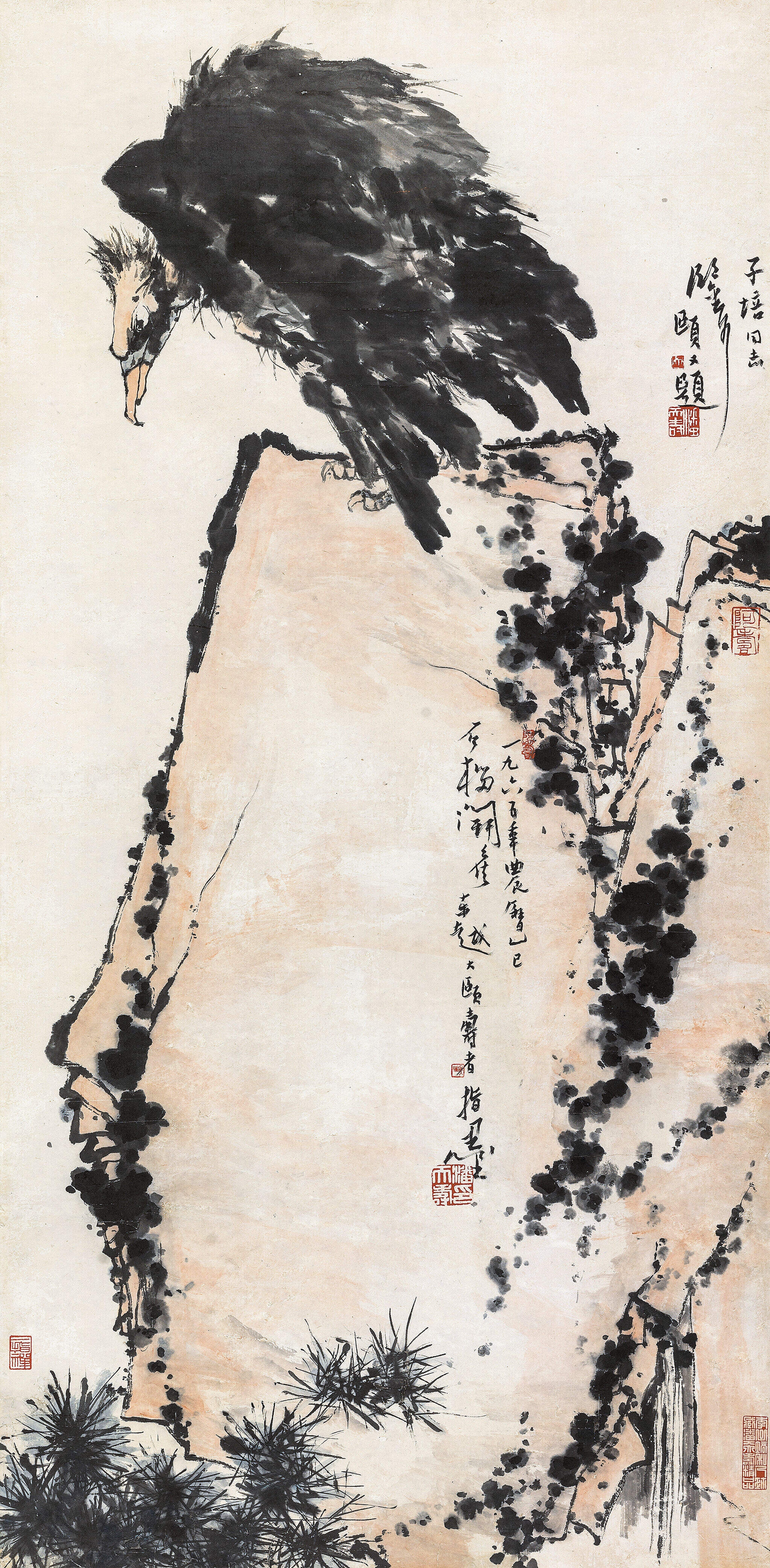 Pan Tianshou | HAWK (1965) | MutualArt