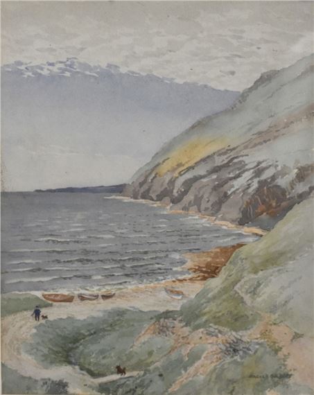 Fleshwick Bay, Isle of Man by Harold Gilbert