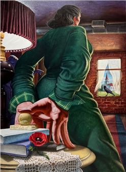 Carter Flachbarth "Thrown in Time" @ Richard Heller Gallery, Santa Monica