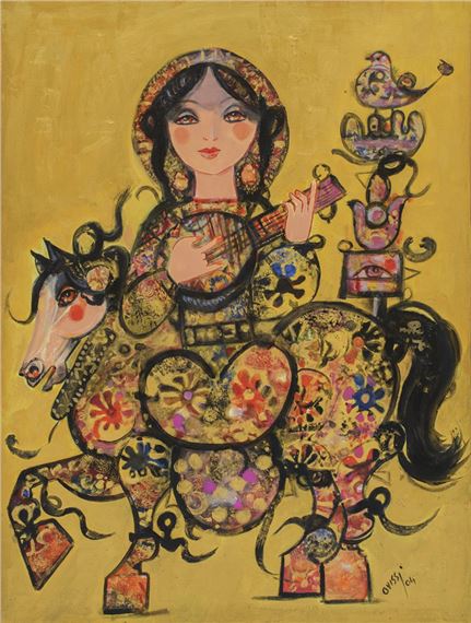 Ovissi : Nasser Ovissi　ナッサー・オビッシー　直筆サイン Nasser Ovissi Market Data: Auction Results & Gallery Prices