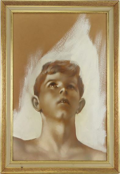 Oil on board by Robert R. Bliss