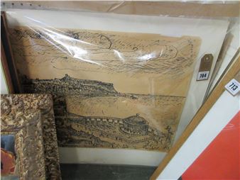 TWO ARTHUR KITCHING UNFRAMED PEN AND INK DRAWINGS - Arthur Kitching