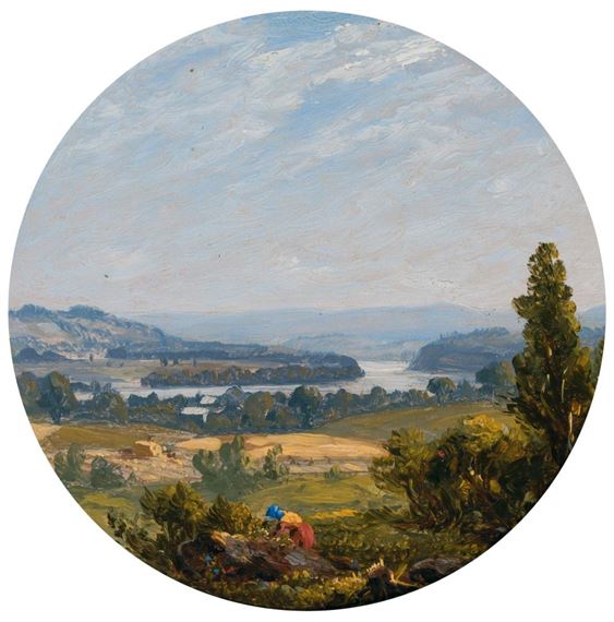 Summer Time (double-sided by Sanford Robinson Gifford