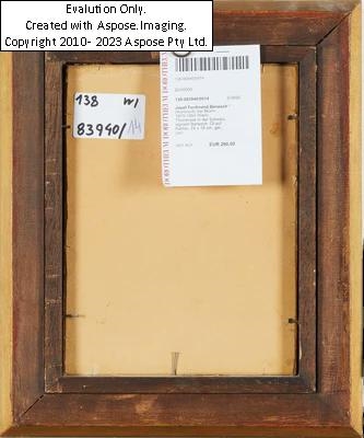 Artwork by Josef Ferdinand Benesch, (Kumrovitz bei Brünn 1875-1954 Wien) Thunersee in der Schweiz, Made of oil on cardboard