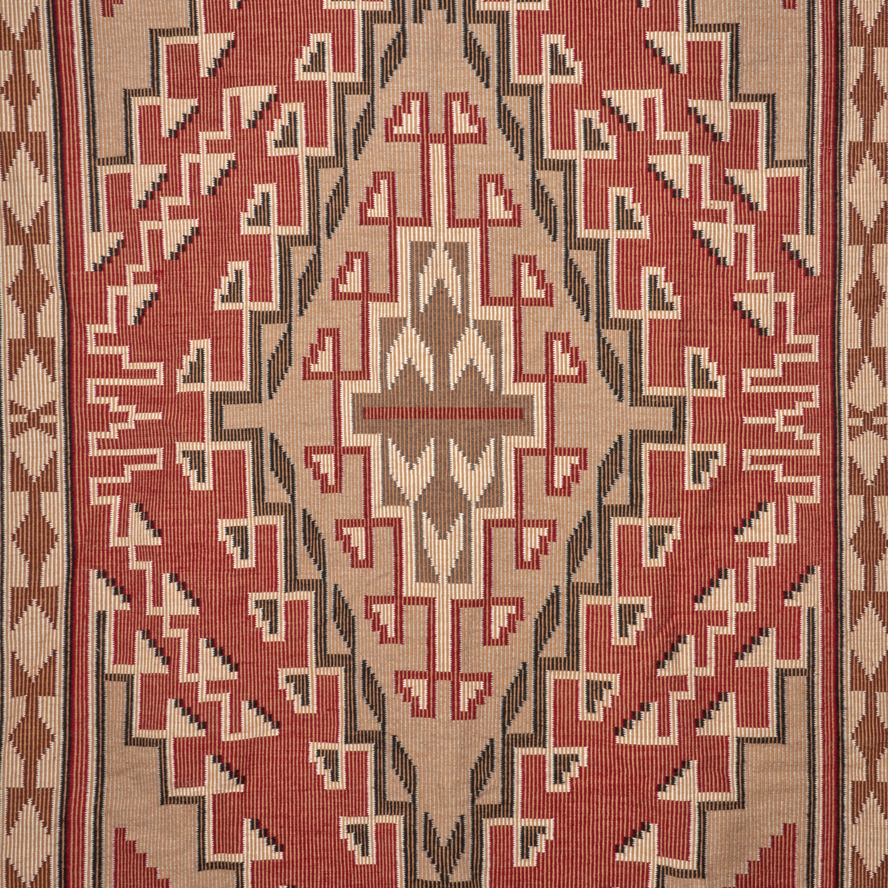 Marie Watson | A raised outline designed rug | MutualArt