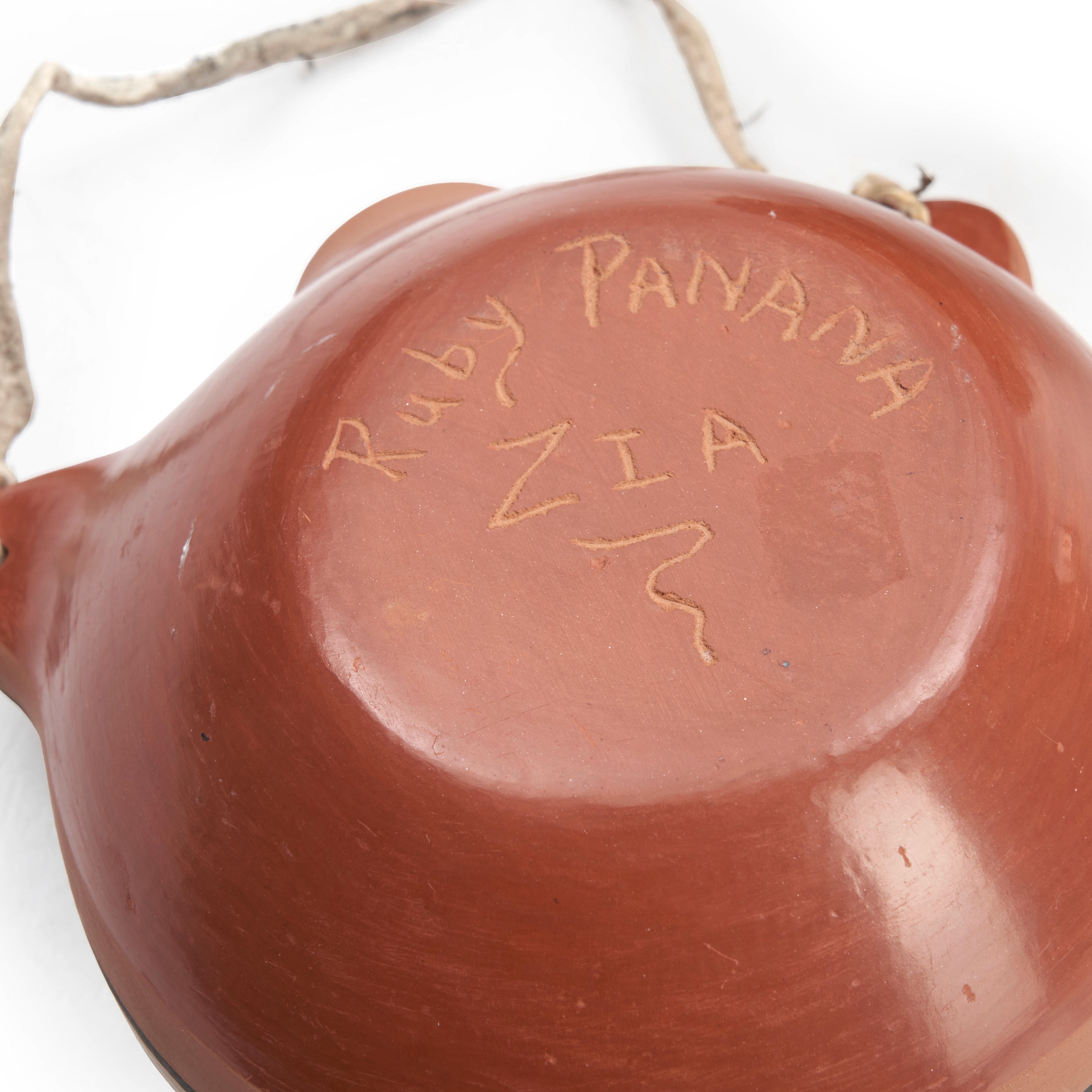 Artwork by Ruby Panana, Eleanor Pino Griego, Three vessels, Made of pottery