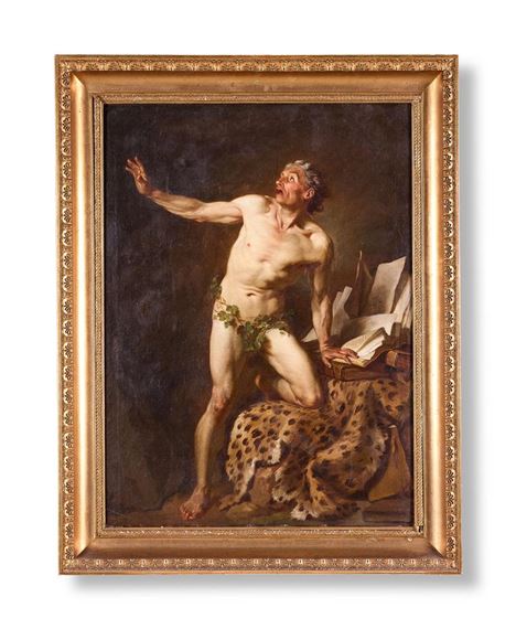 PIERRE SUBLEYRAS (FRENCH 1699-1749), STUDY OF SAINT JEROME by Pierre Subleyras, November 2012
