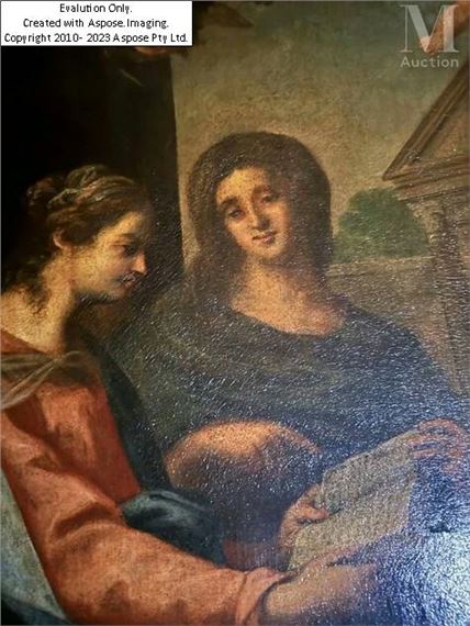 Michele Rocca | L'éducation de la Vierge (1666) | MutualArt